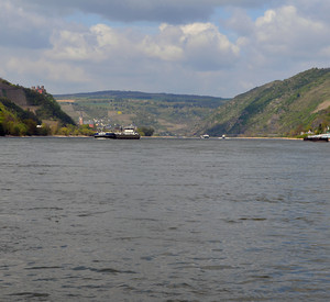 Rhein bei Kaub