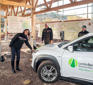 Inbetriebnahme der Elektro-Ladestation