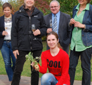 Umweltministerin Höfken zu Gast beim Weingut Hamm in Ingelheim