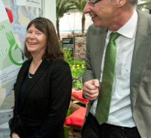 Ministerin Ulrike Höfken und Staatssekretär Griese beim Messerundgang auf der IGW, Foto: M.-S. Unger, ©MULEWF