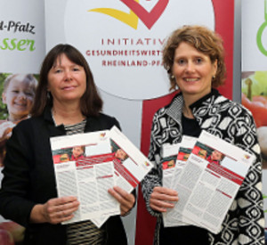 Wirtschaftsministerin Eveline Lemke und Umweltministerin Ulrike Höfken, ©MWKEL, Fotograf Stefan Sämmer