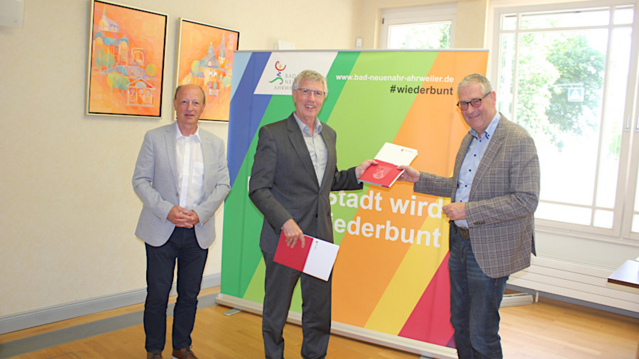 Förderbescheidübergabe in Bad Neuenahr