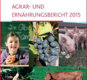 Titelseite des Agrar- und Ernährungsberichts 2015