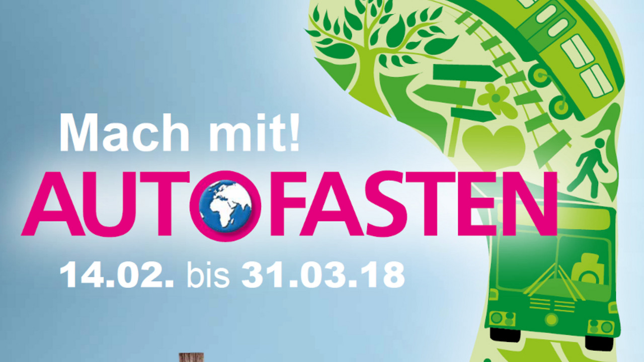 Ausschnitt aus dem Plakat "Autofasten 2018"