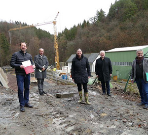 Förderbescheidübergabe im Oberen Baybachtal