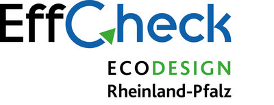 Logo EffCheck - Effizienzcheck Ecodesign Rheinland-Pfalz