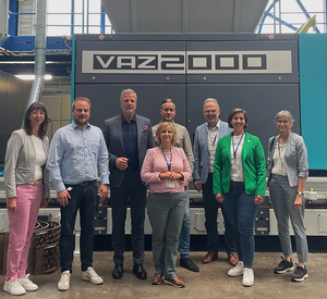 Klimaschutzministerin Katrin Eder besucht das Unternehmen Vecoplan in Bad Marienberg