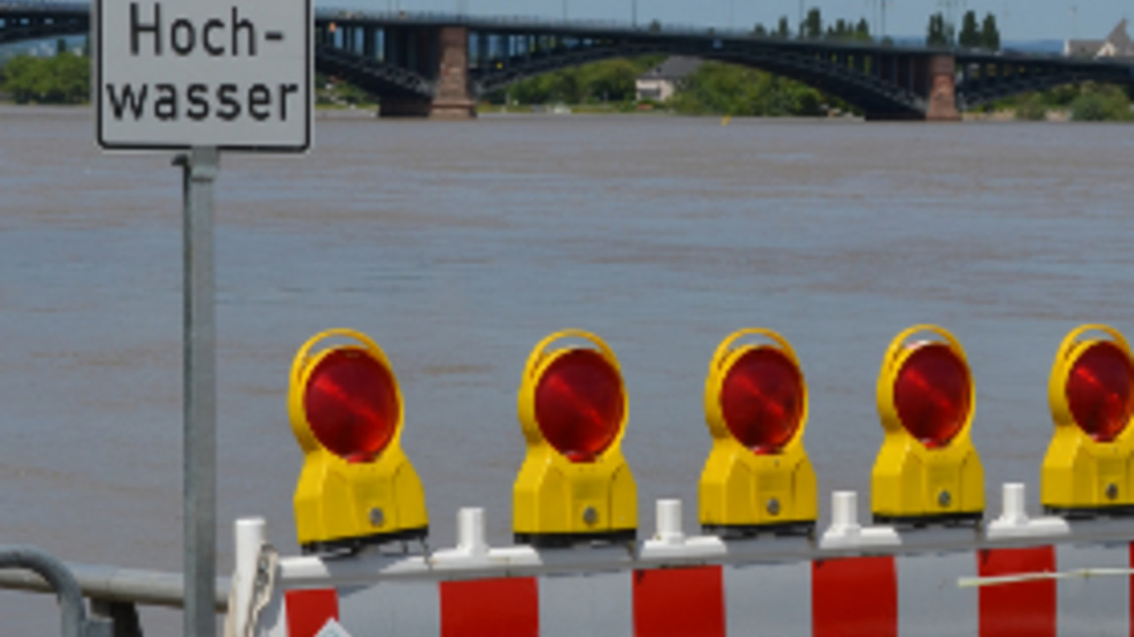 Hochwasser in Mainz