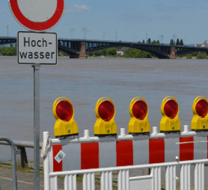 Hochwasser in Mainz