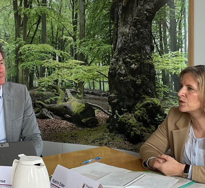 Pressekonferenz mit Klimaschutzministerin Katrin Eder