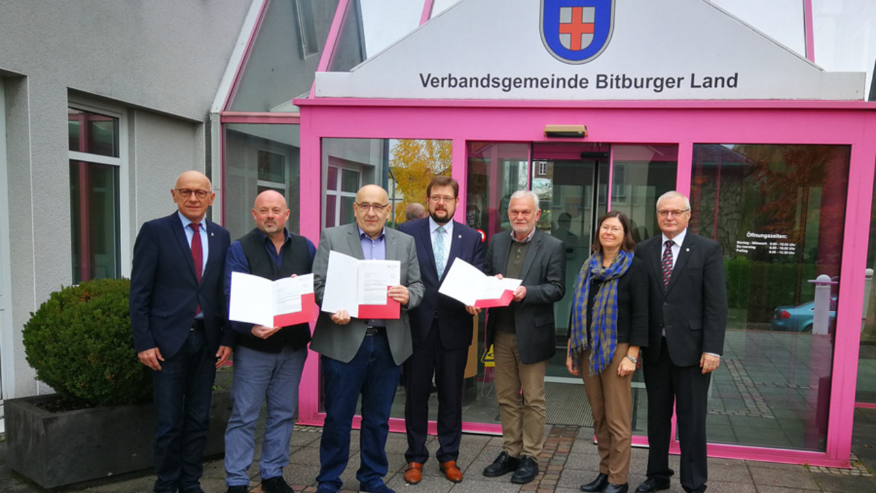 Förderbescheidübergabe in Bitburg
