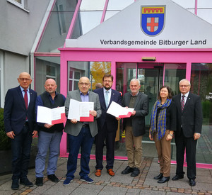 Förderbescheidübergabe in Bitburg