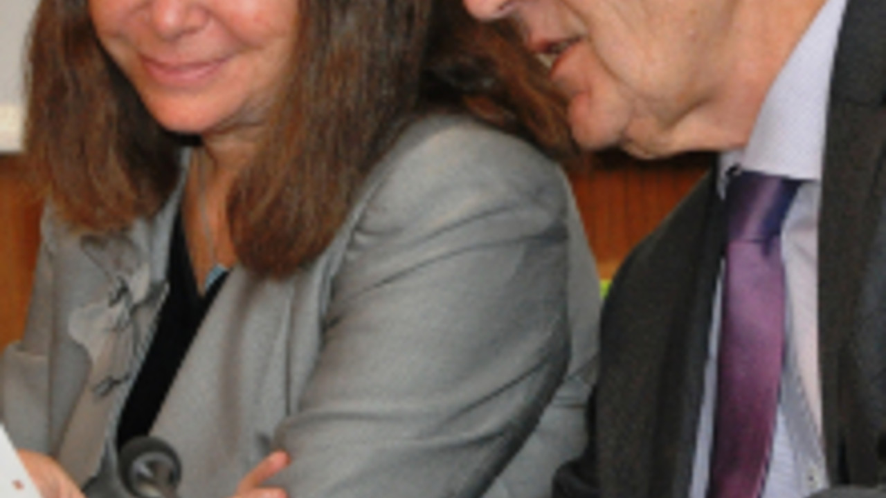 Ulrike Höfken und Norbert Schindler. Foto: Landwirtschaftskammer RLP Ulrike Höfken und Norbert Schindler. Foto: Landwirtschaftskammer RLP
