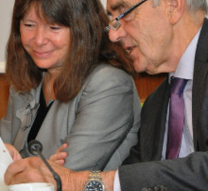 Ulrike Höfken und Norbert Schindler. Foto: Landwirtschaftskammer RLP