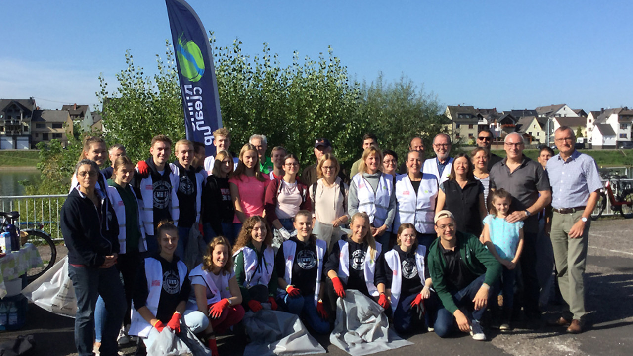 RhineCleanUp in Vallendar