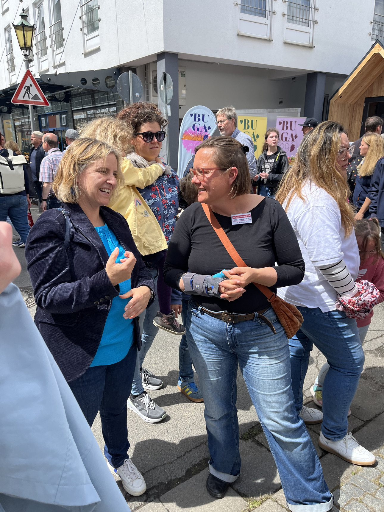Katrin Eder unterwegs auf  dem Rheinland-Pfalz-Tag