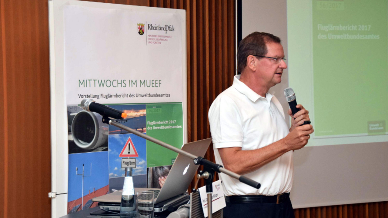 Der Mainzer Medizinprofessor und Fluglärmforscher Thomas Münzel