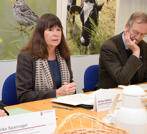 Pressekonferenz mit Landwirtschaftsministerin Ulrike Höfken