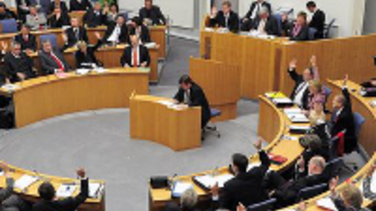 Sitzung des rheinland-pfälzischen Landtags