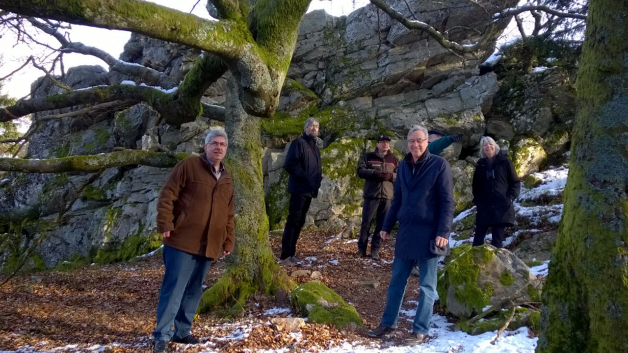 Das Präsidium von EuroNatur besuchte den Nationalpark Hunsrück-Hochwald