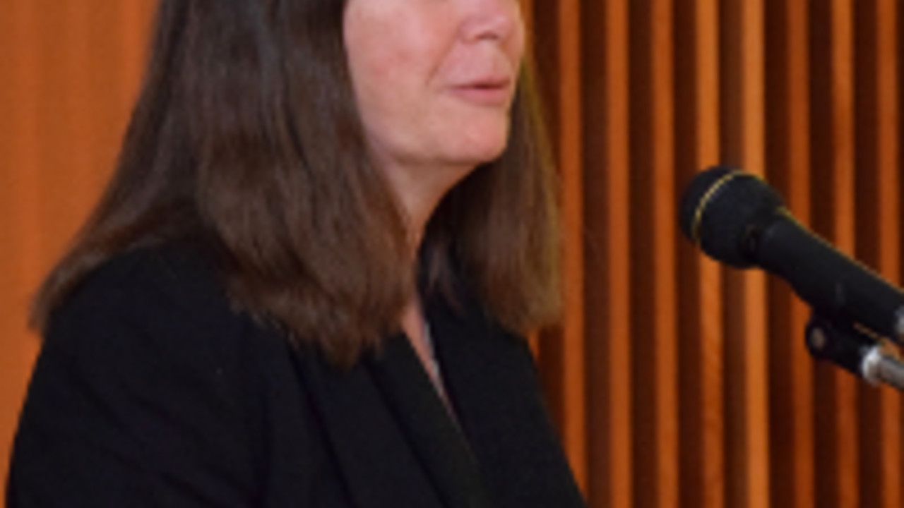 Ulrike Höfken bei der Veranstaltung im Umweltministerium