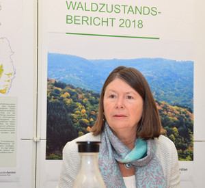 Forstministerin Höfken stellt den Waldzustandsbericht 2018 vor