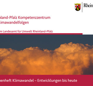 Titelseite Broschüre Klimawandel in Reinland-Pfalz