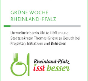 Titelseite Programmfaltblatt Grüne Woche Rheinland-Pfalz 2013