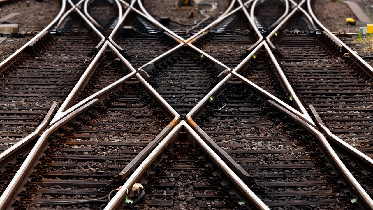 Gleise und Weichen