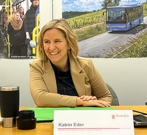 Mobilitätsministerin Katrin Eder