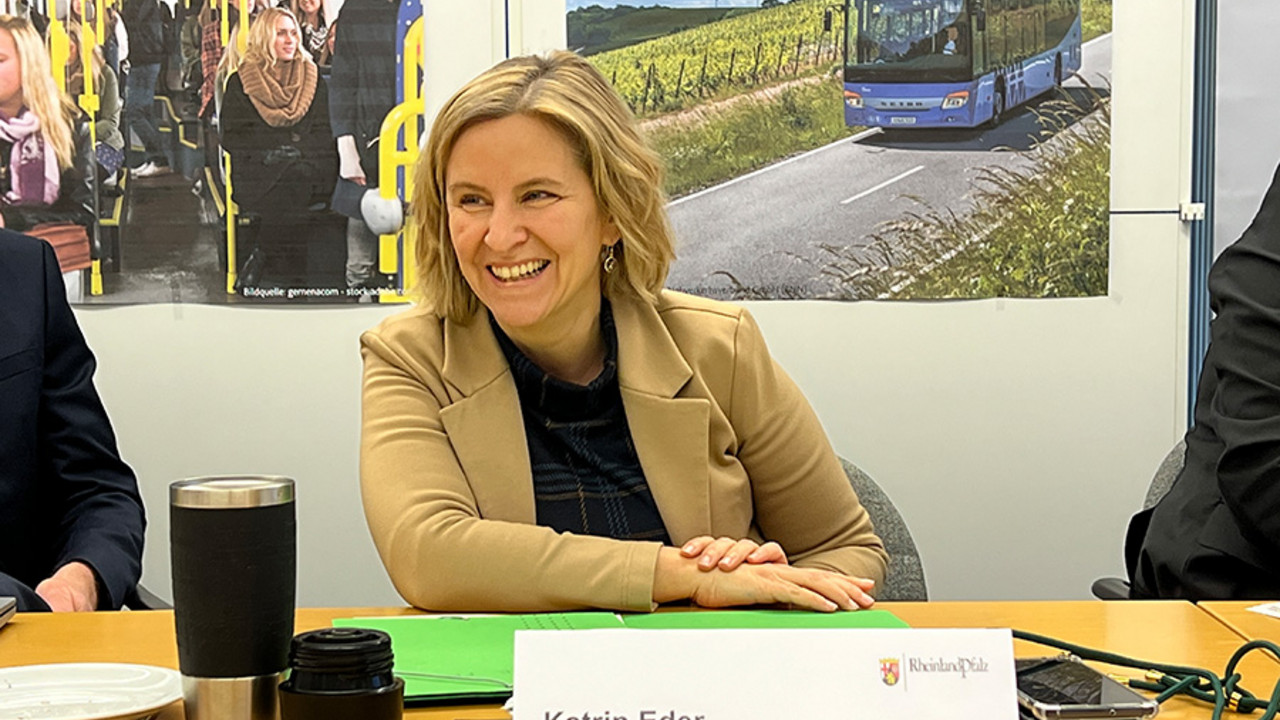 Mobilitätsministerin Katrin Eder