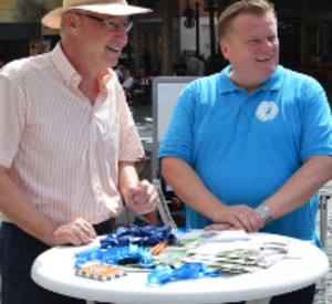 Staatssekretär Thomas Griese und Thomas Schröder, Präsident des Deutschen Tierschutzbundes