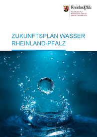 Titelseite des Zukunftsplans Wasser Rheinland-Pfalz