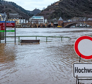 Hochwasser inCochem-Zell