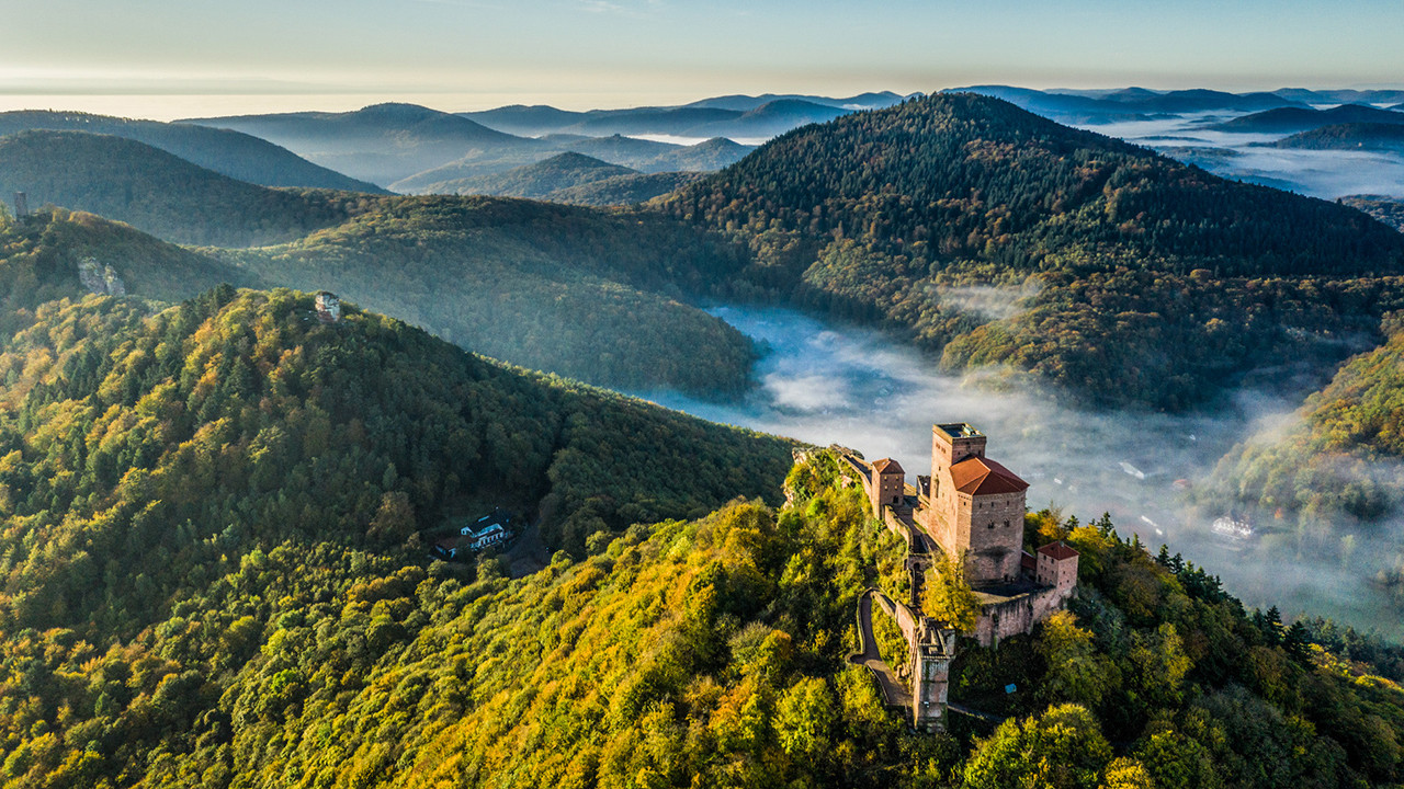 Burg Trifels im Pfälzerwald