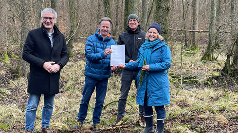 Katrin Eder: „Wenn wir das Rothbachtal wieder naturnäher gestalten, sind die Menschen besser vor Hochwasser geschützt und der Wald wird besser mit Wasser versorgt“