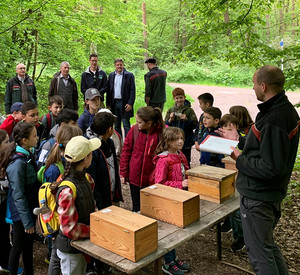 Auftakt der Waldjugendspiele 2022 im Ober-Olmer Wald