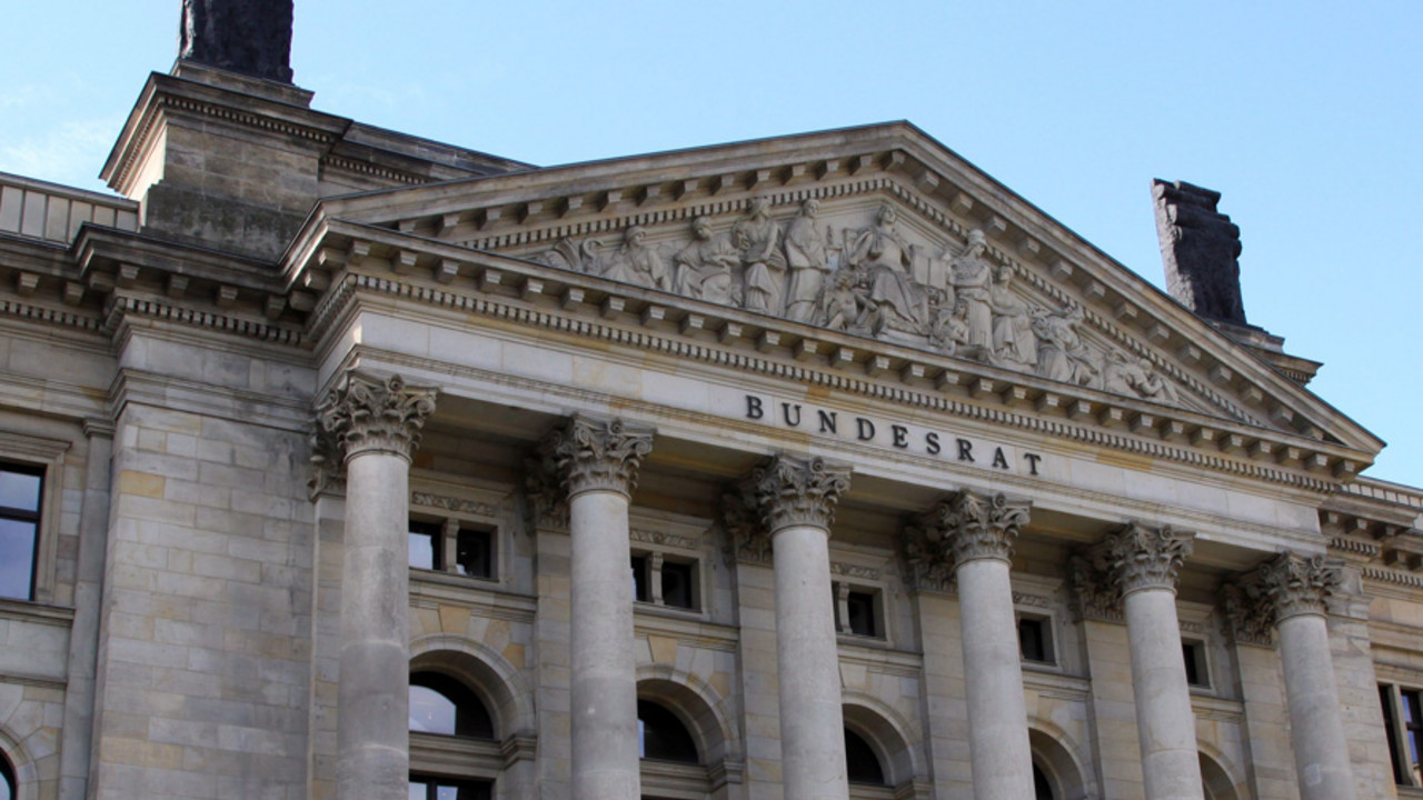 Außenansicht Gebäude Bundesrat