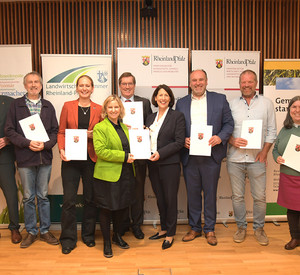 Die Unterzeichnerinnen und Unterzeichner der Kooperationsvereinbarung